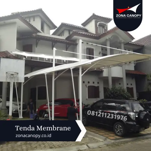 Canoppy Membrane Carport di Serang