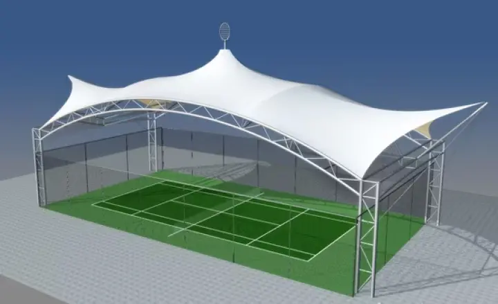 Canopy Membrane Lapangan di Serang